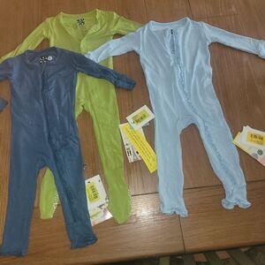 Blue and Green Kids One Piece Set